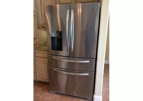 Kenmore Stainless Refrigerator only 2 years old